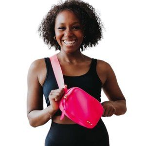 NWT Pretty Simple Crossbody Bag in Neon Pink